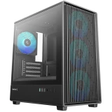Корпус DeepCool CC350 4F ARGB Black (R-CC350BKANA4-G)