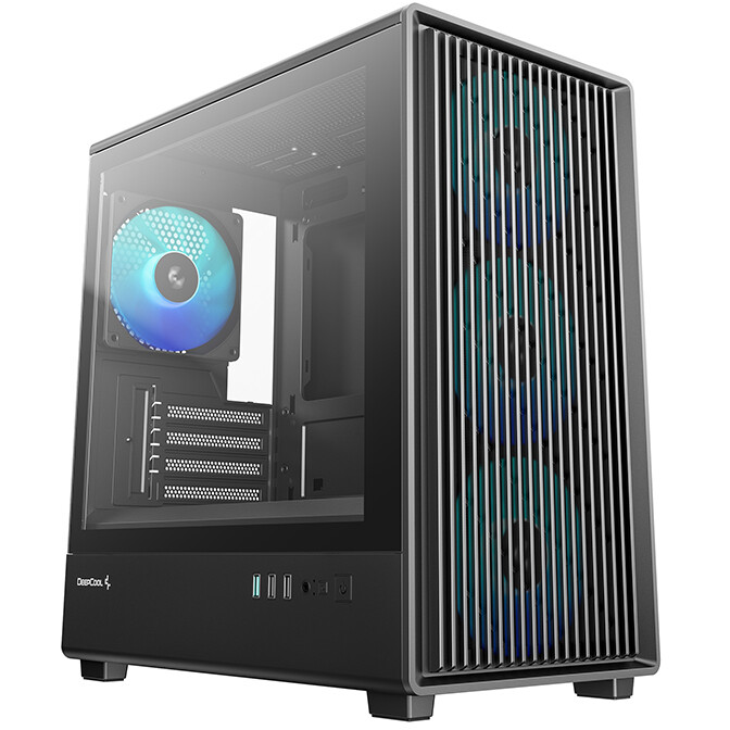 Корпус DeepCool CC350 4F ARGB Black - R-CC350BKANA4-G