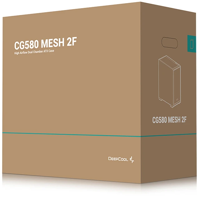 Корпус DeepCool CG580 MESH 2F ARGB Black - R-CG580MESH-BKAPA2-G - фото 10