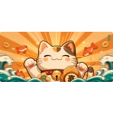 Коврик для мыши ZONE 51 Maneki-Neko XXL Jacquard (Z51-PAD-NJB)