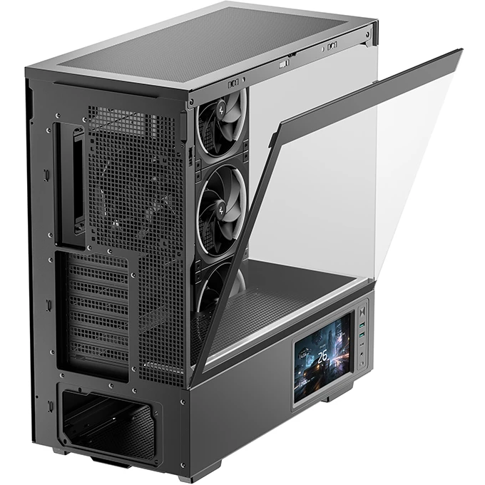 Корпус DeepCool CH690 LCD ARGB Black - R-CH690LCD-BKNNA0D-G - фото 6