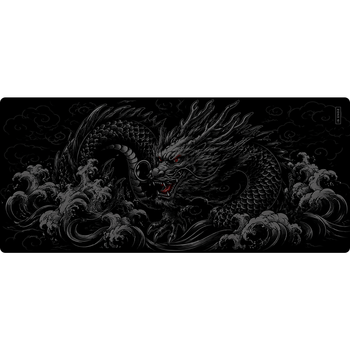 Коврик для мыши ZONE 51 Yakudza Black Dragon XXL Cordura - Z51-PAD-YCB