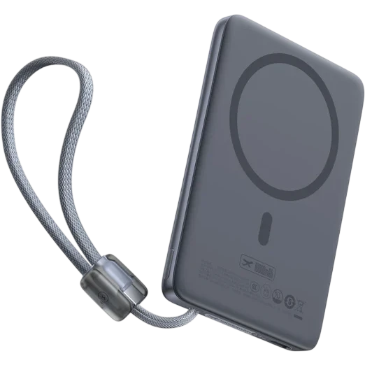 Внешний аккумулятор Baseus PicoGo AM41 Magnetic 10000mAh 27W Space Grey - E0029101 - фото 2