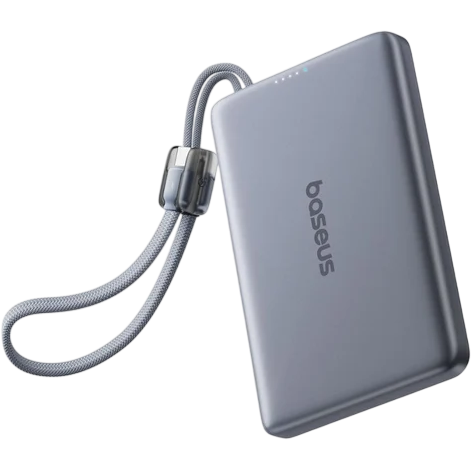 Внешний аккумулятор Baseus PicoGo AM41 Magnetic 10000mAh 27W Space Grey - E0029101 - фото 3