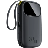 Внешний аккумулятор Baseus EnerFill FC31 QPow 3 Digital Display 20000mAh 22.5W Black (P10082107123-00)