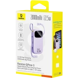 Внешний аккумулятор Baseus EnerFill FC31 QPow 3 Digital Display 20000mAh 22.5W Nebula Purple (E0022903)