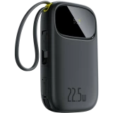 Внешний аккумулятор Baseus EnerFill FC31 QPow 3 Digital Display 20000mAh 22.5W Cosmic Black (E0022900)