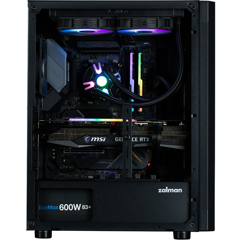..... Корпус Zalman i4 Black, царапина на лицевой панели - фото 8