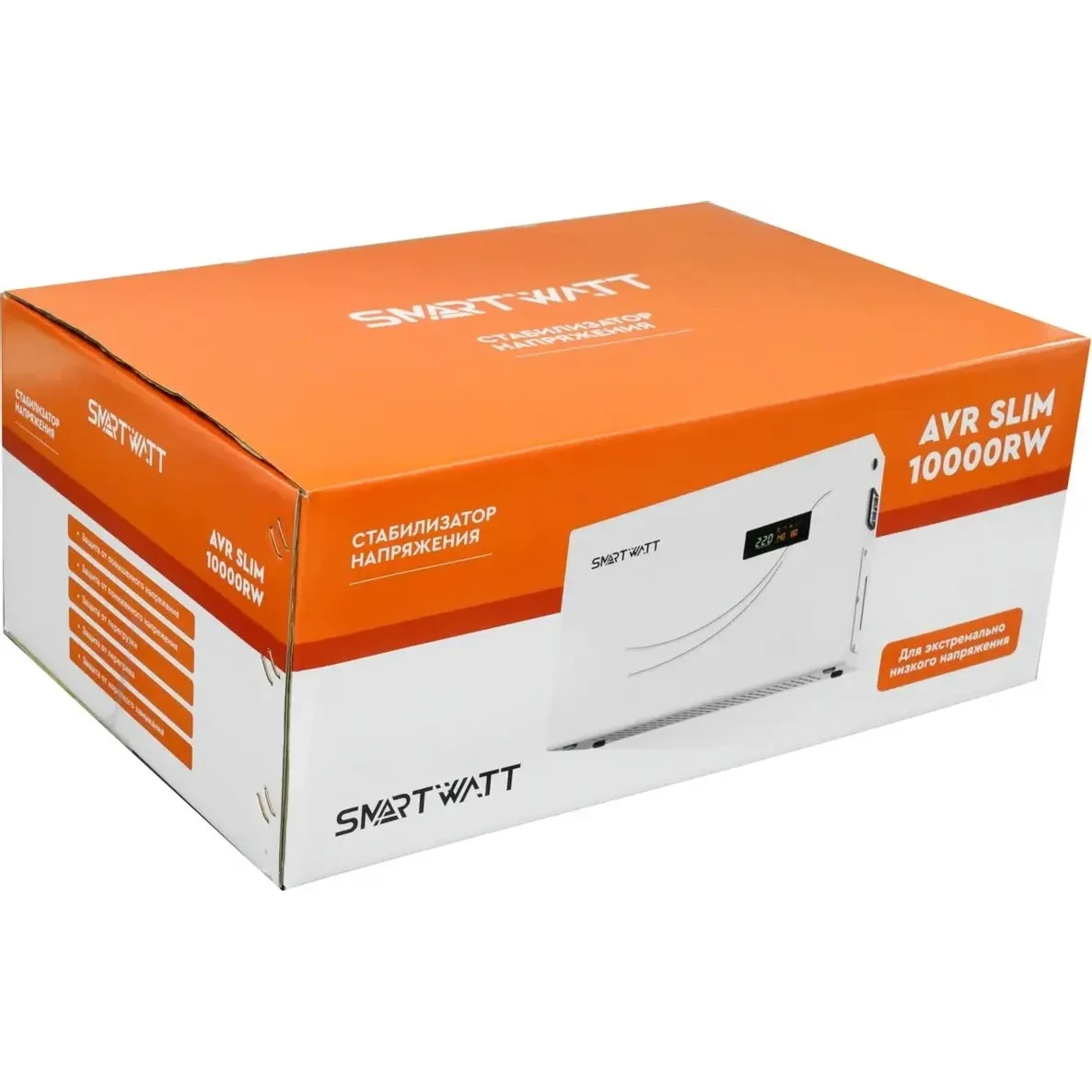 Стабилизатор напряжения SMARTWATT AVR SLIM 10000RW - 4512020310006 - фото 4