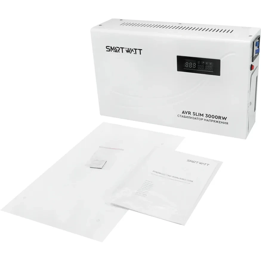 Стабилизатор напряжения SMARTWATT AVR SLIM 3000RW - 4512020310007 - фото 8