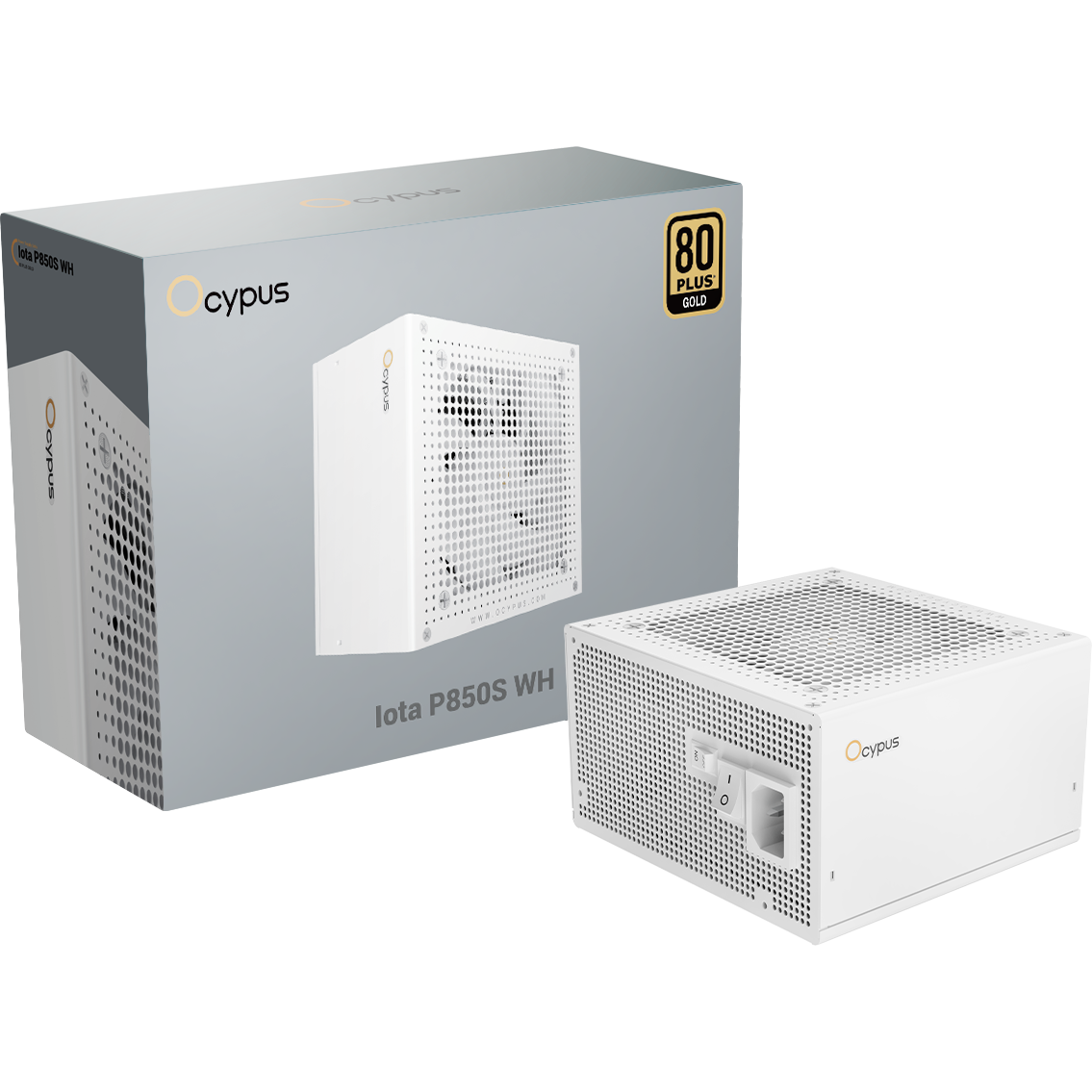 Блок питания 850W Ocypus Iota P850S White - Iota-P850S-GFFWH026X-EU - фото 8