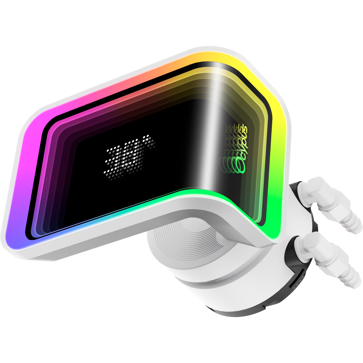 Система жидкостного охлаждения Ocypus Delta L36 Elite ARGB Digital WH - Delta-L36-WH3AAWDN00E-GL - фото 2