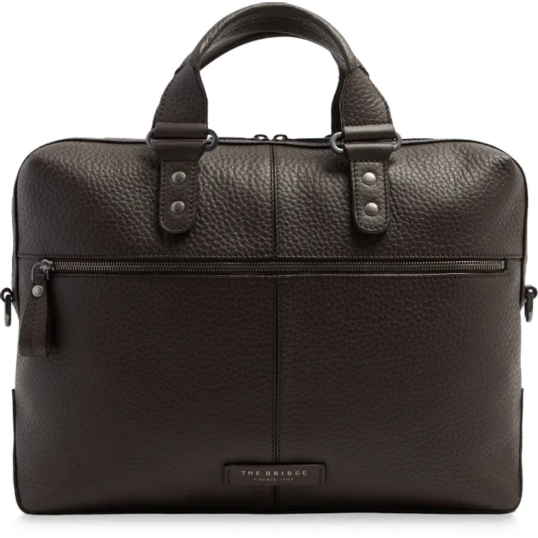 Сумка для ноутбуков The Bridge Manfredi 14" Dark Brown (064706QQ/01Y)