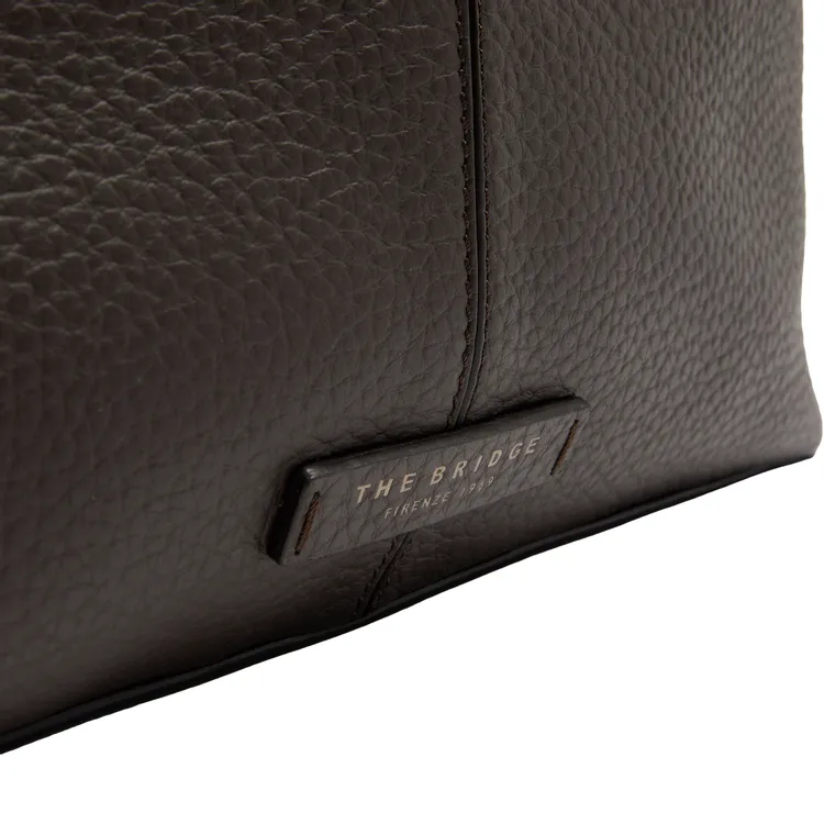 Сумка для ноутбуков The Bridge Manfredi 14" Dark Brown (064706QQ/01Y) - фото 4