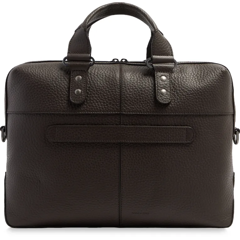 Сумка для ноутбуков The Bridge Manfredi 14" Dark Brown (064706QQ/01Y) - фото 6