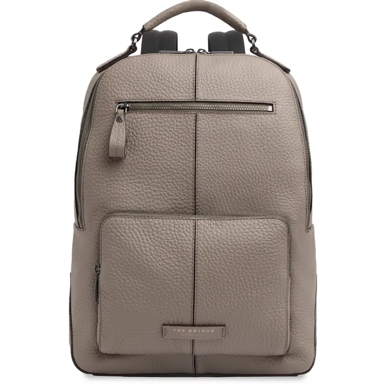 Рюкзак для ноутбука The Bridge Manfredi 13" Grey/Beige (064716QQ/01O)