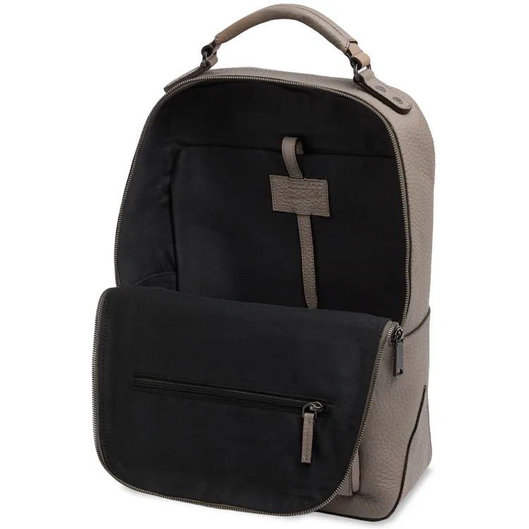 Рюкзак для ноутбука The Bridge Manfredi 13" Grey/Beige (064716QQ/01O) - фото 4