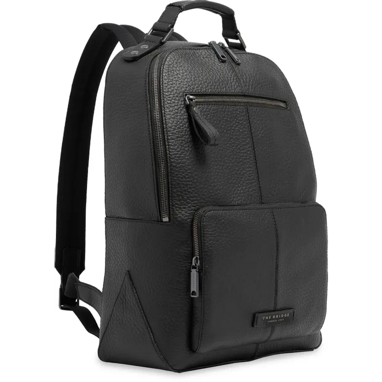 Рюкзак для ноутбука The Bridge Manfredi 13" Black (064716QQ/7R) - фото 2