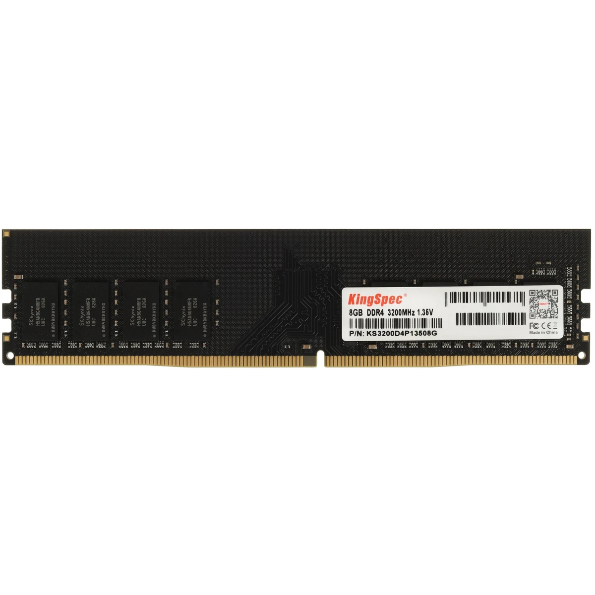 Оперативная память 8GB DDR4 3200MHz KingSpec (KS3200D4P13508G) OEM