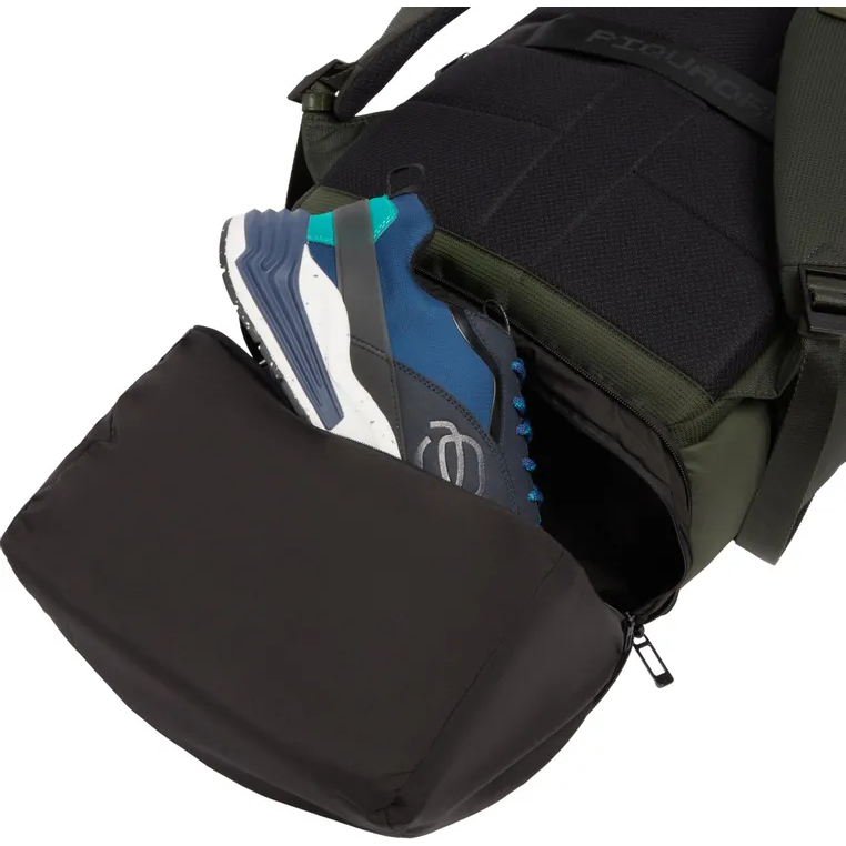 Рюкзак для ноутбука Piquadro Expandable Roll-Top 15.6" Green (CA7190W145/VE) - фото 6