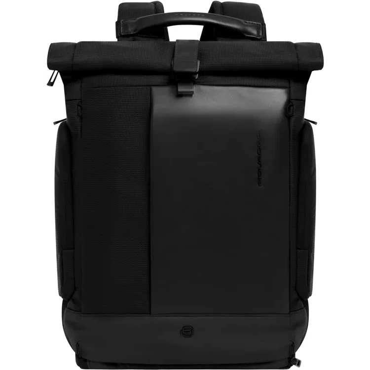 Рюкзак для ноутбука Piquadro Expandable Roll-Top 15.6" Black (CA7190W145/N)