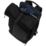 Рюкзак для ноутбука Piquadro Expandable Roll-Top 15.6" Black (CA7190W145/N)