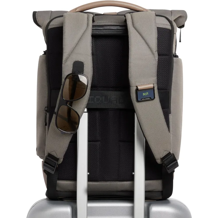 Рюкзак для ноутбука Piquadro Expandable Roll-Top 15.6" Sabbia/Grey (CA7190W145/SA) - фото 3