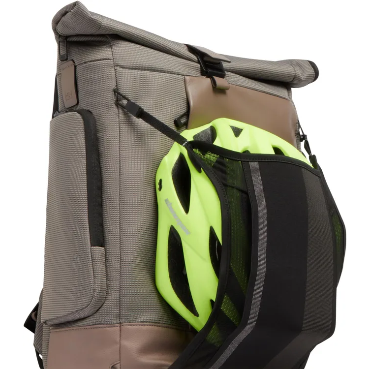 Рюкзак для ноутбука Piquadro Expandable Roll-Top 15.6" Sabbia/Grey (CA7190W145/SA) - фото 7