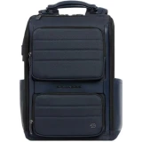 Рюкзак для ноутбука Piquadro Leather & Water-Resistant 15.6" Blue (CA7279W150/BLU)