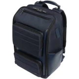 Рюкзак для ноутбука Piquadro Leather & Water-Resistant 15.6" Blue (CA7279W150/BLU)