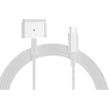 Кабель USB Type-C - MagSafe 2, 2м, KS-IS KS-806gen2-W-2