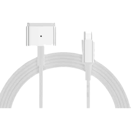Кабель USB Type-C - MagSafe 2, 2м, KS-IS KS-806gen2-W-2