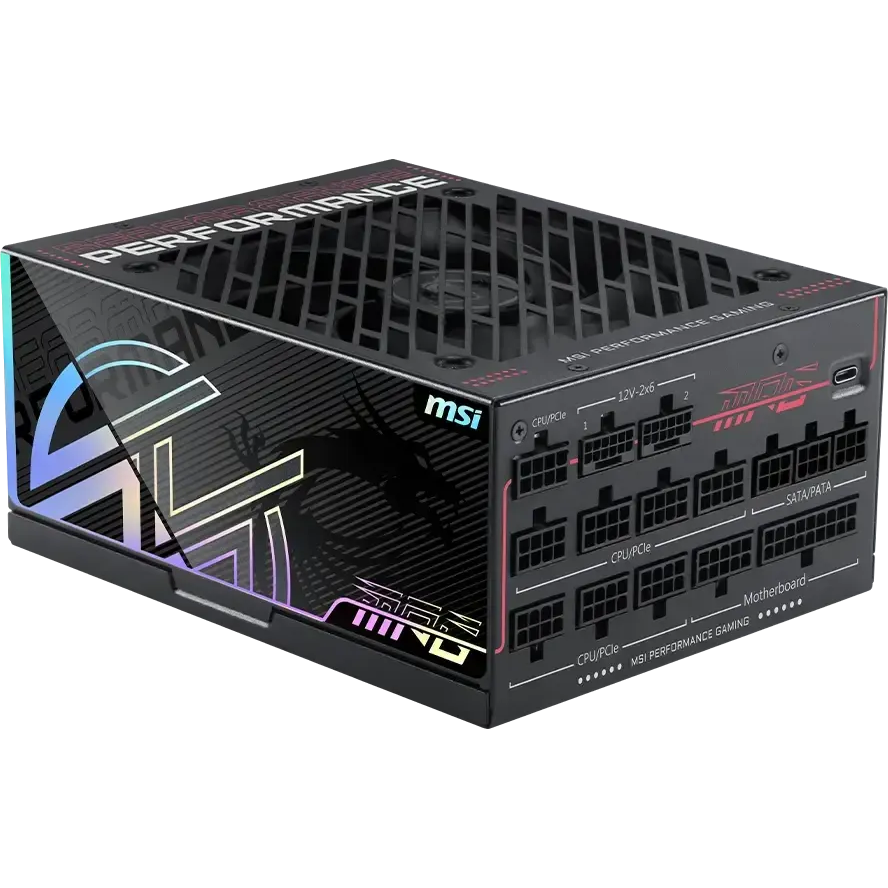 Блок питания 1600W MSI MPG Ai1600TS PCIE5