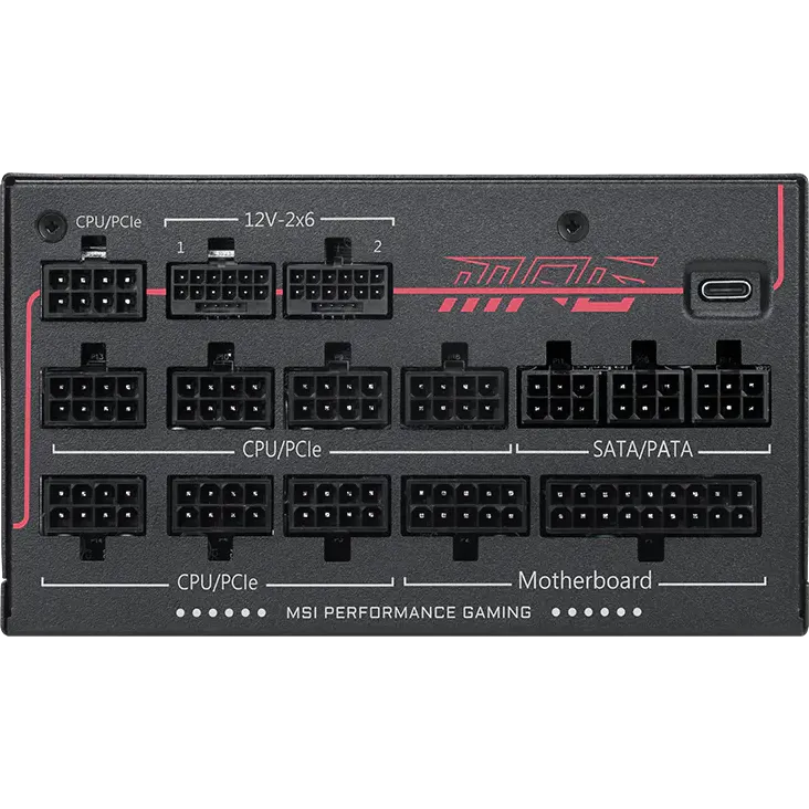 Блок питания 1600W MSI MPG Ai1600TS PCIE5 - фото 3