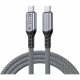 Кабель USB Type-C - USB Type-C, 2м, KS-IS KS-564L1-B-2