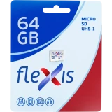Карта памяти 64GB MicroSD Flexis (FMSD064GU1)