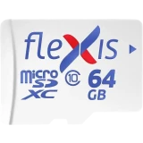 Карта памяти 64GB MicroSD Flexis (FMSD064GU1)