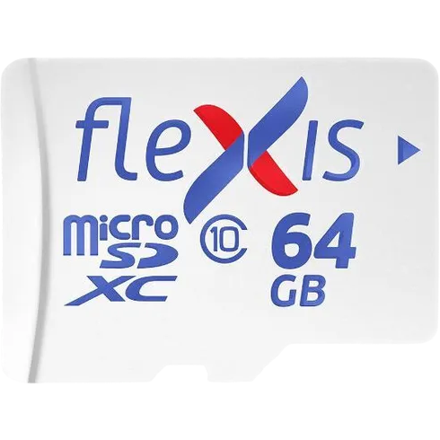 Карта памяти 64GB MicroSD Flexis (FMSD064GU1)