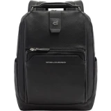 Рюкзак для ноутбука Piquadro Leather Travel 14" Black (CA7157W144/N)