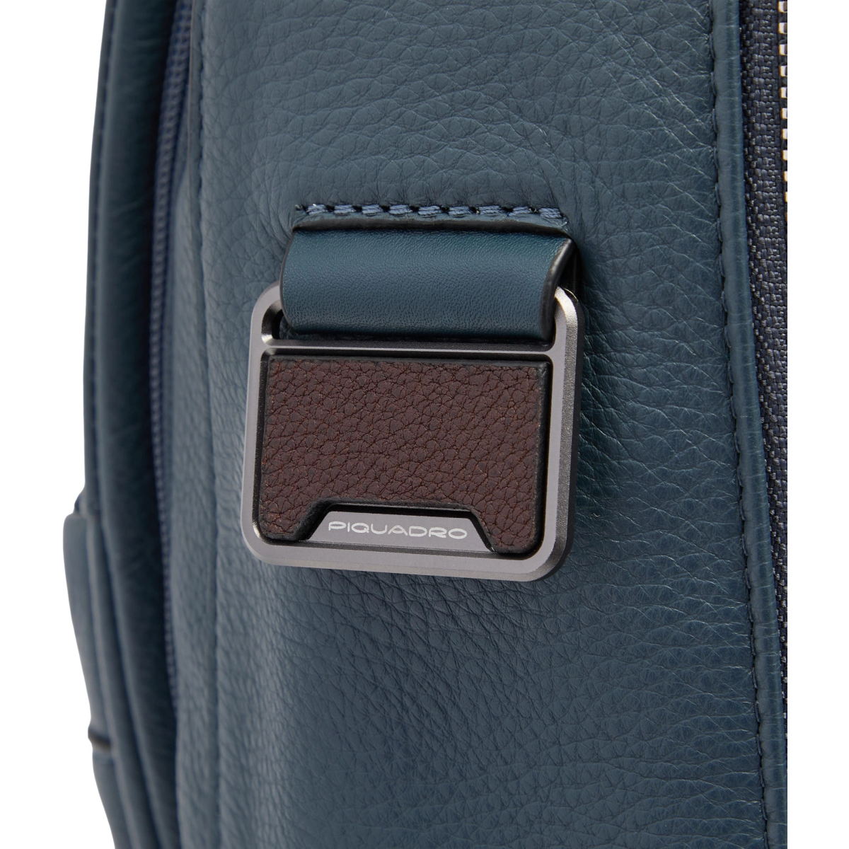 Рюкзак для ноутбука Piquadro Leather Travel 14" Blue (CA7157W144/BLU) - фото 4