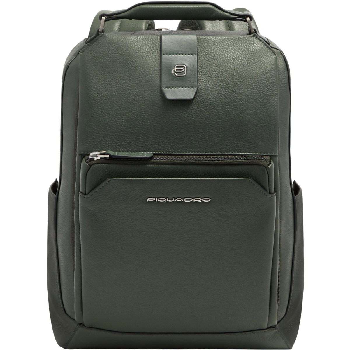 Рюкзак для ноутбука Piquadro Leather Travel 14" Green (CA7157W144/VE)