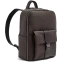 Рюкзак для ноутбука Piquadro Leather Travel Backpack Dark Brown (CA7263W151/TM) - фото 2