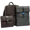 Рюкзак для ноутбука Piquadro Leather Travel Backpack Dark Brown (CA7263W151/TM) - фото 4