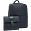 Рюкзак для ноутбука Piquadro Leather Travel Backpack Blue/Green (CA7263W151/BLUVE) - фото 3