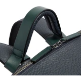 Рюкзак для ноутбука Piquadro Leather Travel Backpack Blue/Green (CA7263W151/BLUVE)