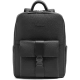 Рюкзак для ноутбука Piquadro Leather Travel Backpack Black (CA7263W151/N)