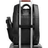 Рюкзак для ноутбука Piquadro Leather Travel Backpack Black (CA7263W151/N)
