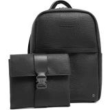 Сумка для ноутбуков Piquadro Leather Backpack 14" Black (CA7262W151/N)