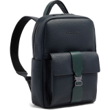 Сумка для ноутбуков Piquadro Leather Backpack 14" Blue/Green (CA7262W151/BLUVE)