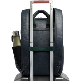 Сумка для ноутбуков Piquadro Leather Backpack 14" Blue/Green (CA7262W151/BLUVE)